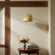 Metio Dome Wall Sconce – Contemporary Dome Shade Light for Hallway